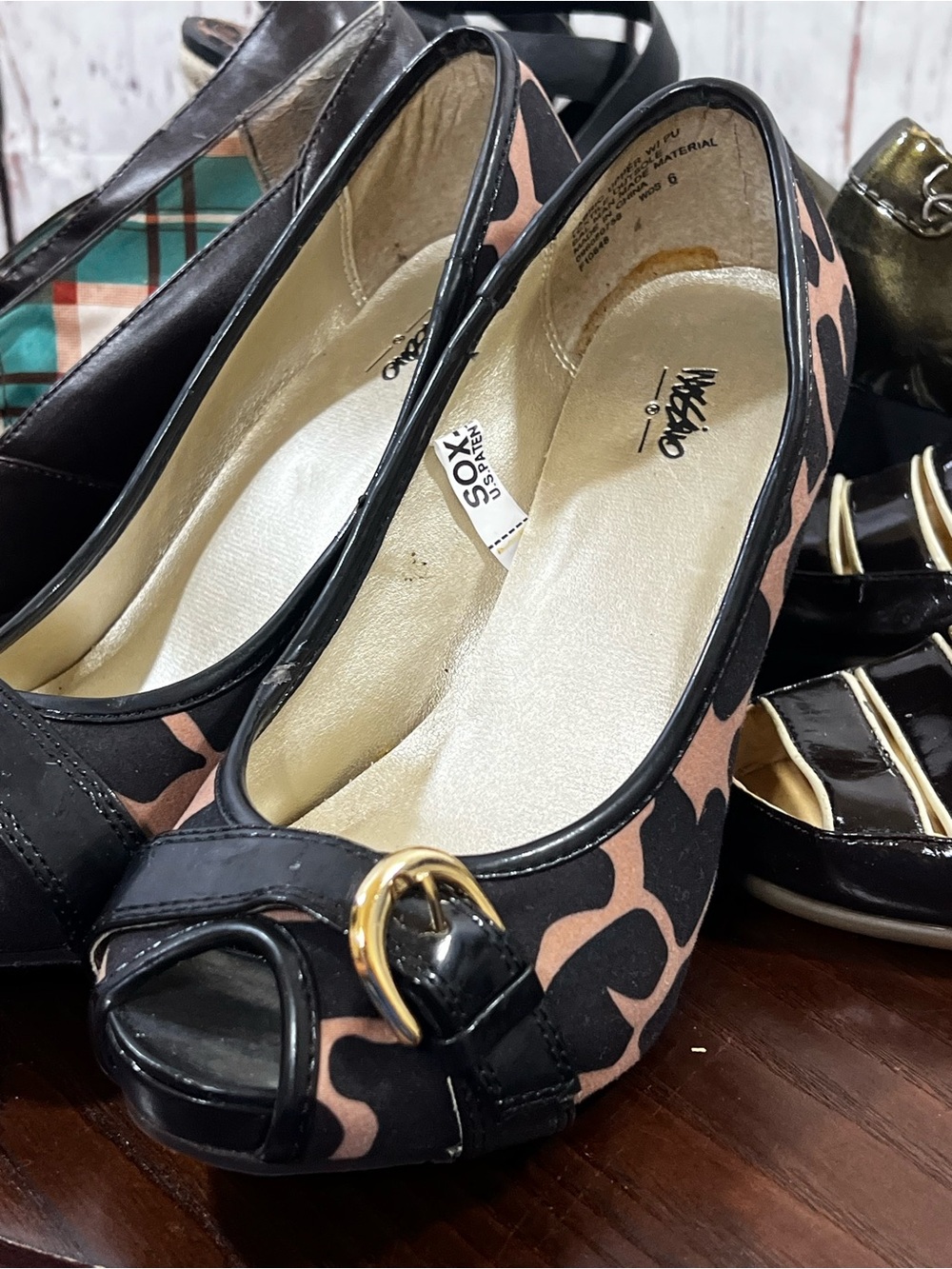 5 Pairs women’s shoes size 6 Liz Claiborne, Jessica Simpson, aerosoles etc As Is - Picture 12 of 16